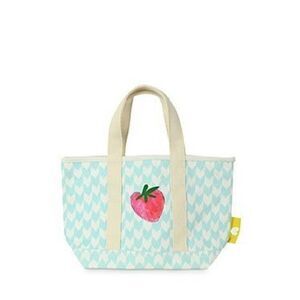 Kerri Rosenthal Women's Ivory Printed Canvas Top Handle Strap Tote Handbag Purse